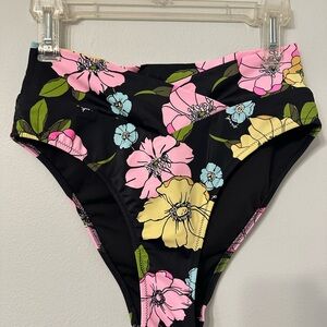 PINK Victoria's Secret Floral Bikini Bottoms